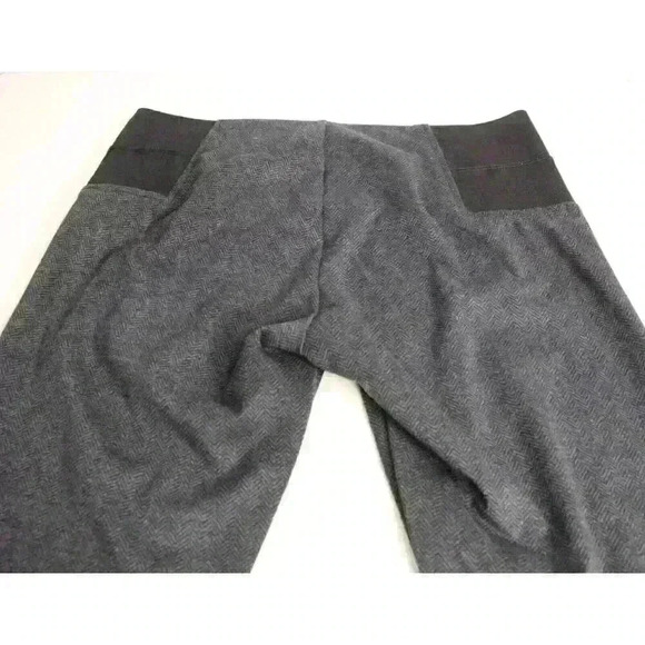 Kut from the Kloth Joan Skinny Pull On Herringbone Comfort Waist Dress Slacks L - Picture 12 of 14